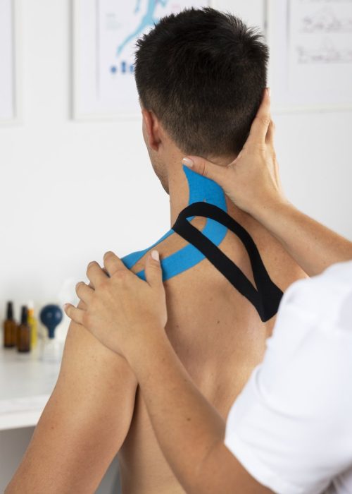 ●Ejercicio guiado como parte de una sesión de fisioterapia avanzada. ●Ejercicio guiado como parte de una sesión de fisioterapia avanzada.